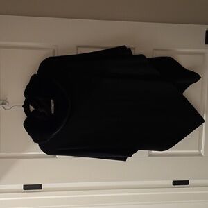 Faux Fur Collar Poncho